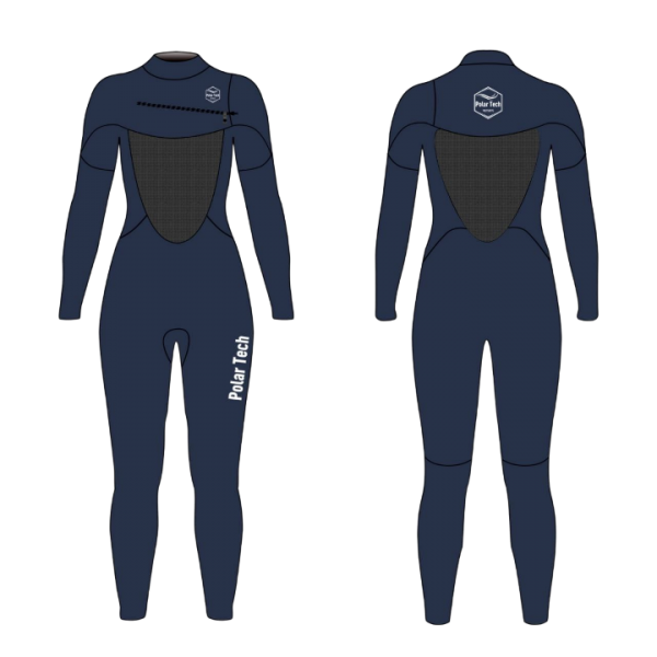 Гидрокостюм PolarTech Pilot 5/3 mm Fzip Fullsuit Women